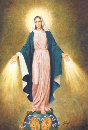 3)  Our Lady of the Miraculous Medal